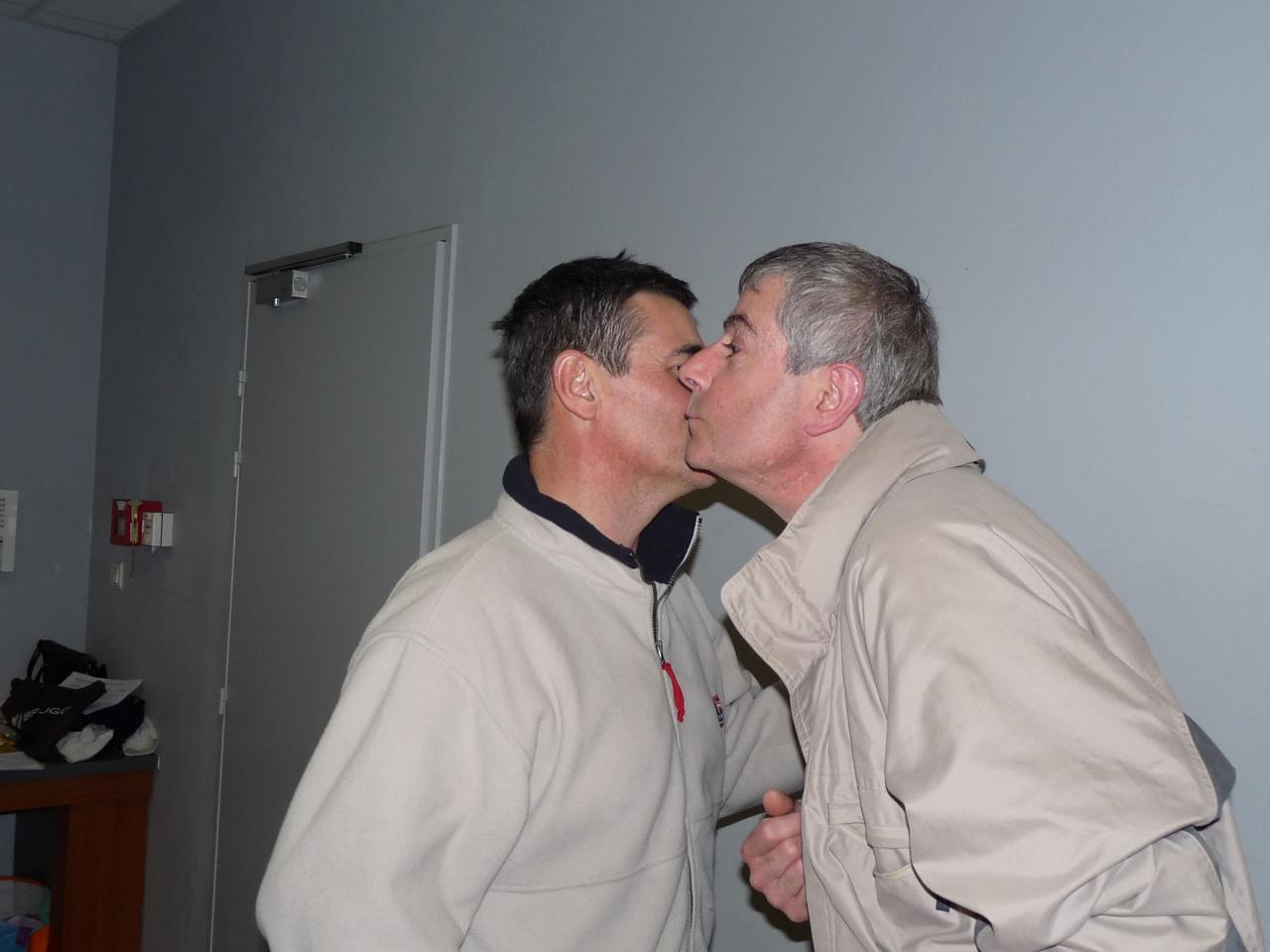 Jean & Philippe la bise
