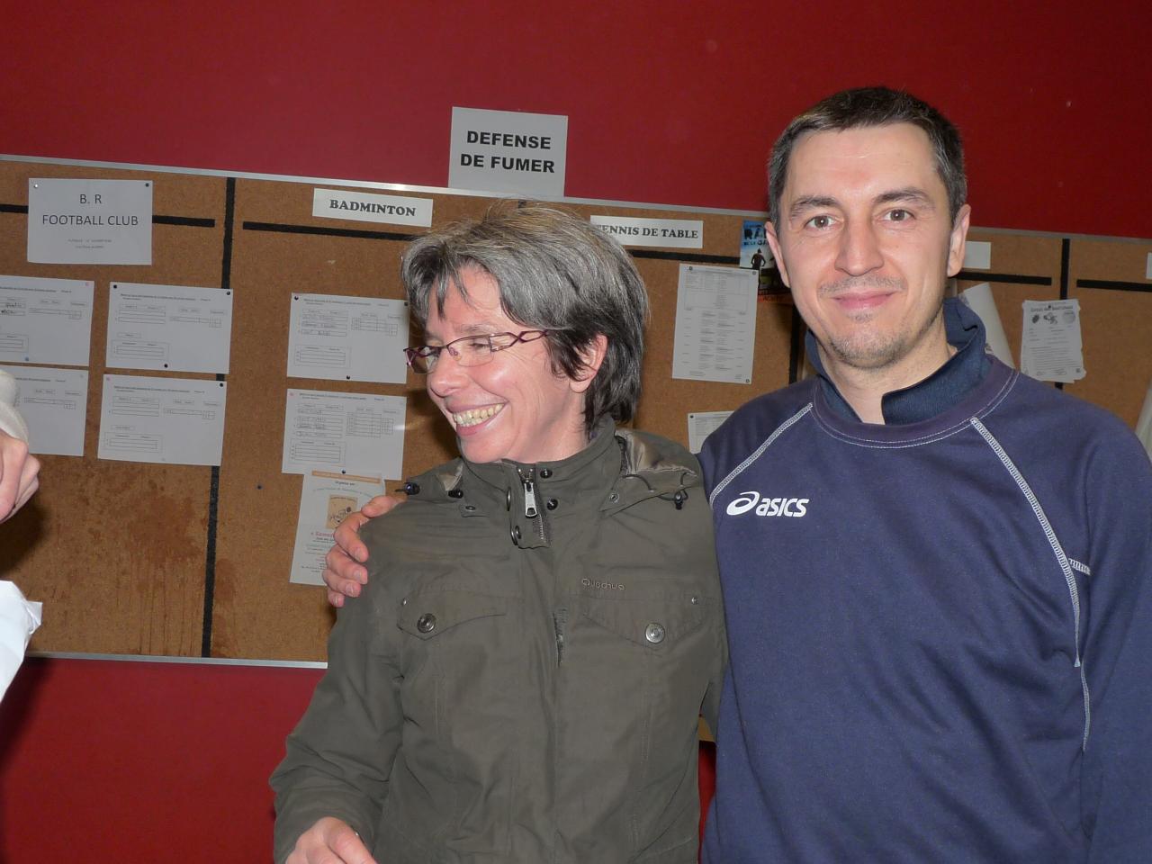 Nath & Damien (1er double mixte FELICITATIONS!!!)